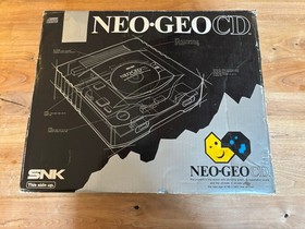 Neo Geo CD Boxed UK PAL Console. Great condition, with all wires, pad etc 