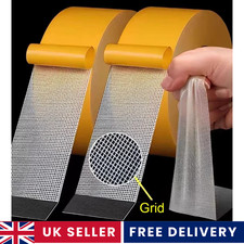 Heavy Duty Double Sided Carpet Tape Strong Mesh Adhesive Rug Gripper Traceless