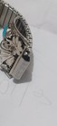 vintage Native American Turquoise Mens Watch Cuff  Sterling 0421  — photo 7