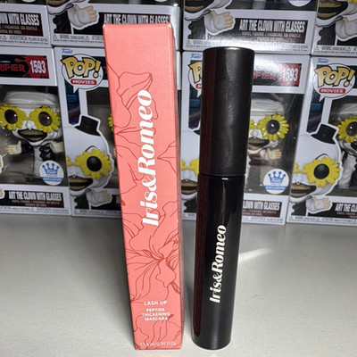 NEW  Iris & Romeo Lash Up Peptide Mascara Black Thickening Lengthening 11.6 mL