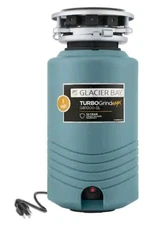 NEW 1 hp Turbo Grind Max Continuous Feed Garbage Disposal by GlacierBay/Free S&H