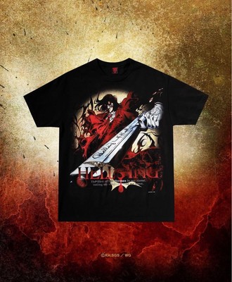 m29 Hellsing Arkard OVA TShirt XL Silkscreen Print Anime Graphic Unisex New Jap
