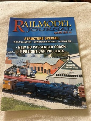 Railmodel Journal Magazine April 2002 Structure Special HO Passenger Coach
