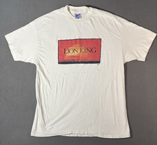 Vintage 1994 Disney The Lion King Movie Promo Tee T-Shirt Size XL Made In USA