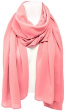 Soft Georgette Sheer Chiffon Lightweight Wedding Shawl Evening Scarf Long Wrap