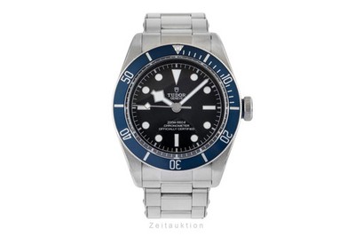 Tudor Heritage Black Bay Blue Edelstahl Automatik Herrenuhr Ref. 79230B
