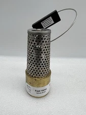 Pro Plumber 1-1/4 in. Brass Foot Valve 
