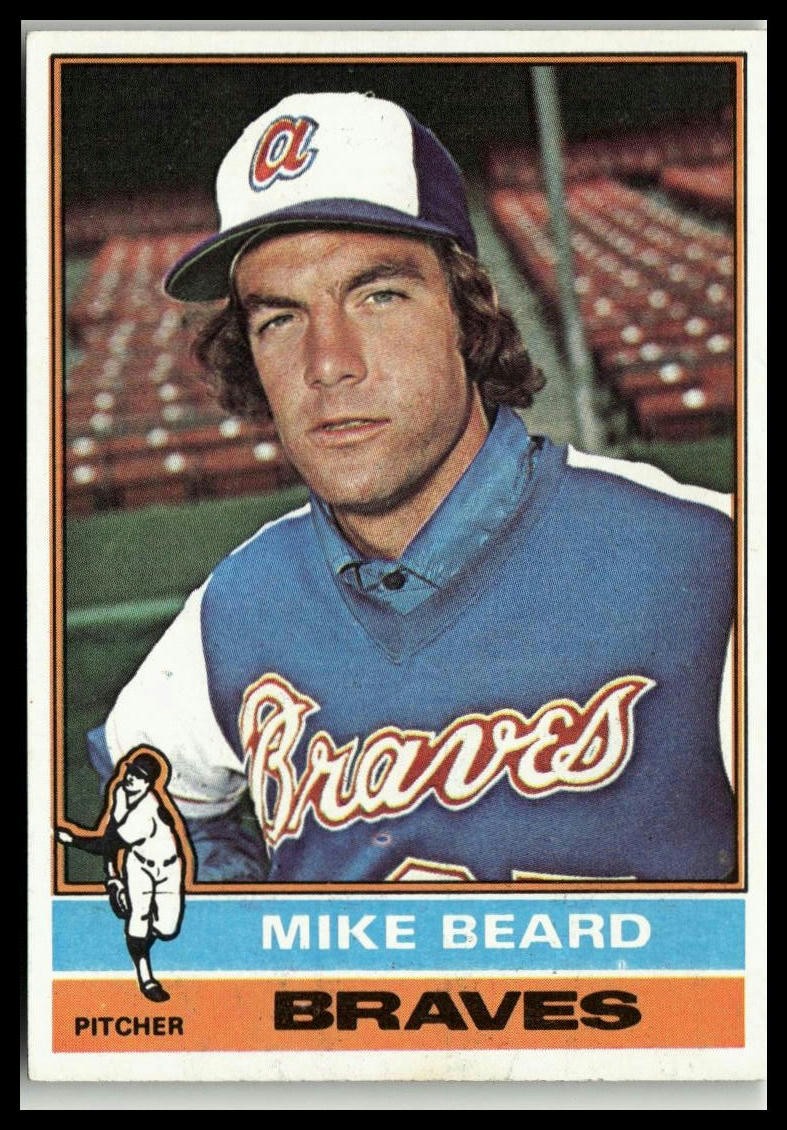 Mike Beard 1976 O-Pee-Chee #53 RC Atlanta Braves