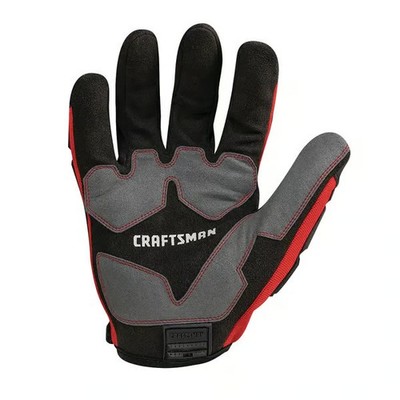 CRAFTSMAN Medium Red Polyester Mechanical repair Gloves 