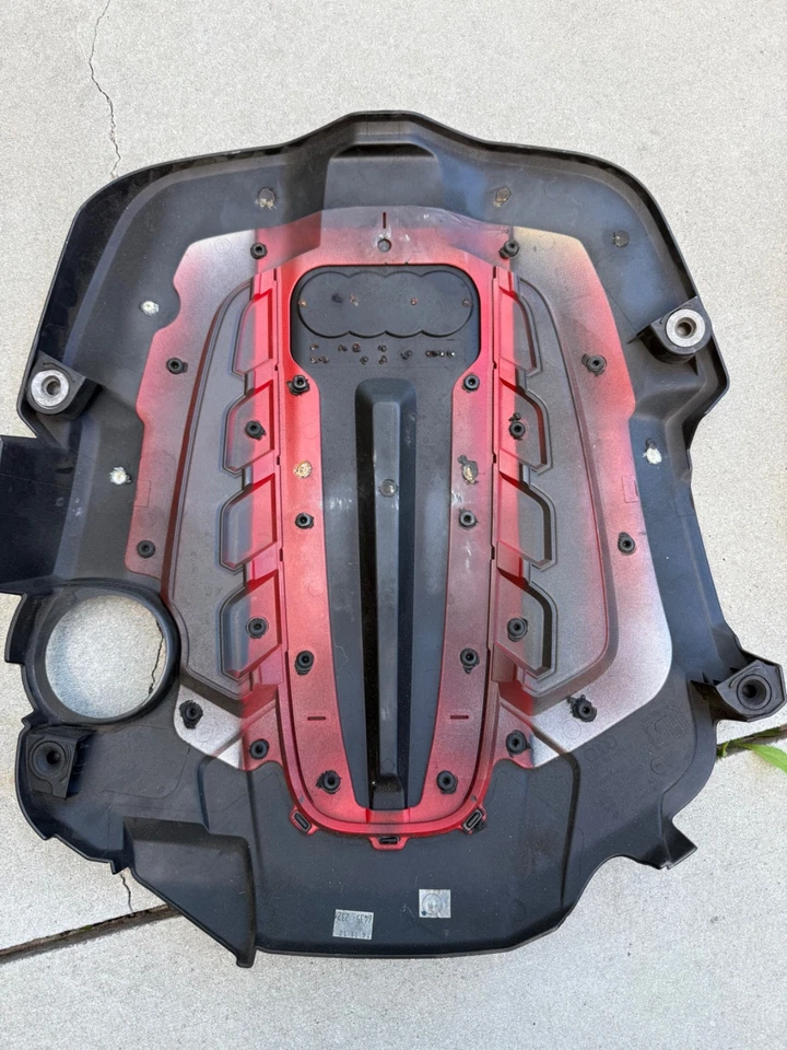 2013-2018 AUDI S6 S7 S8 4.0L ENGINE APPEARANCE COVER ASSEMBLY OEM 2210 - Image 2 of 2