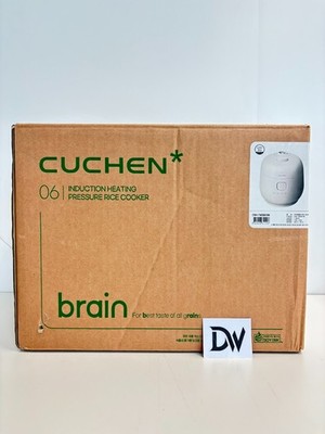 CUCHEN Brain Voll Edelstahl Doppelpresse Reiskocher für 6 Personen CRH-TWS0610W
