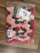 Baby Girl Kickee Pants Swaddling Blanket in Blush Strawberry Farm NEW