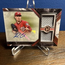 Patrick Corbin 2022 Topps Museum Collection Dual Relic Auto  #SWDRAPC NICE! /275
