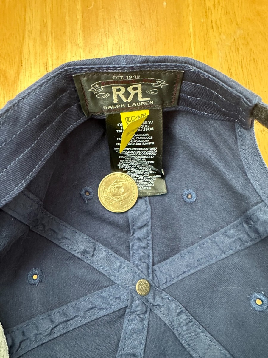 BRAND NEW RALPH LAUREN RRL Double RL Winged Logo Throwback