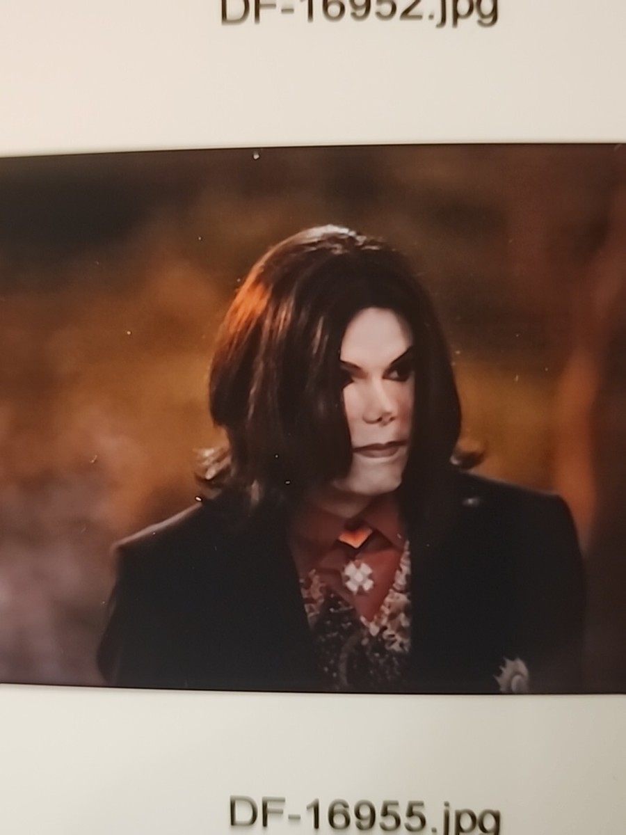 SCARY MOVIE 4 PHOTO CONTINUITY Proof SHEET 1.5x2.5 Michael Jackson