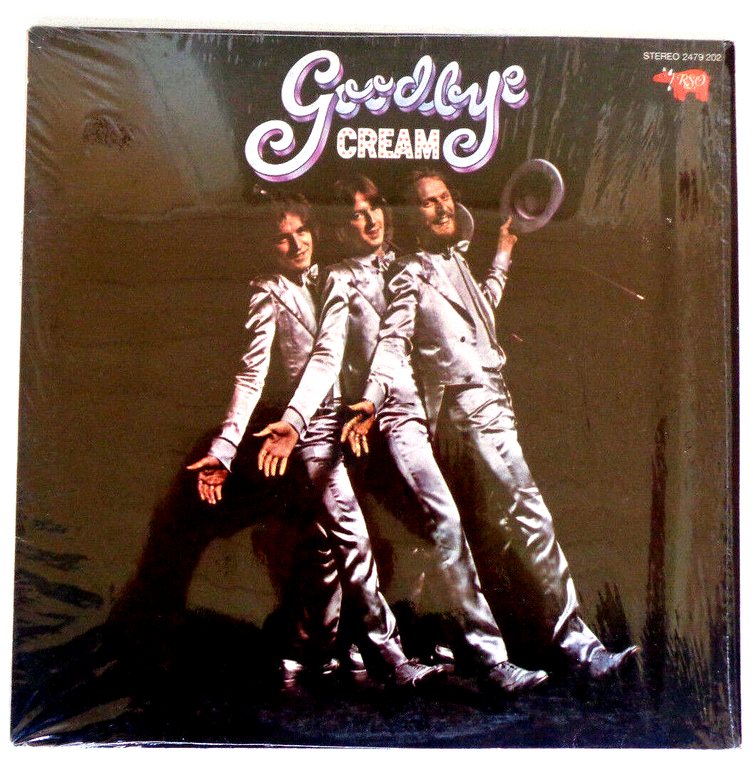 CREAM - Goodbye - Vinyl LP 1969 RSO 2479 202 German Import Shrink