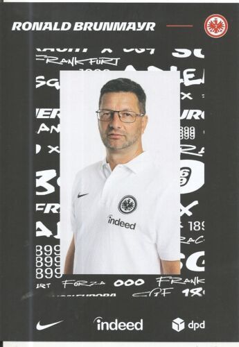 Ronald Brunmayr - Eintracht Frankfurt - 2022/2023 - Autogrammkarte - o.U. - Bild 1 von 1