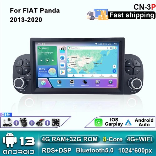 Android 13 Auto Carplay Autoradio für Fiat Panda 13-20 1Din GPS 4G DSP Head Unit - Bild 21 von 39