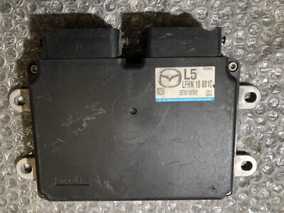 2011 11 MAZDA 3 Computer Brain Engine Control ECU ECM EBX Module LFHN18881C