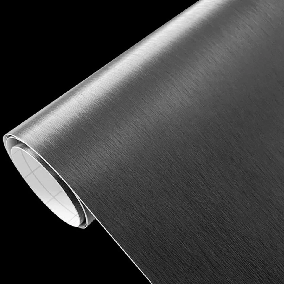 Матовая матовая алюминиевая виниловая наклейка автомобильная устойчивая к царапинам пленка аксессуар - Изображение 4 из 4