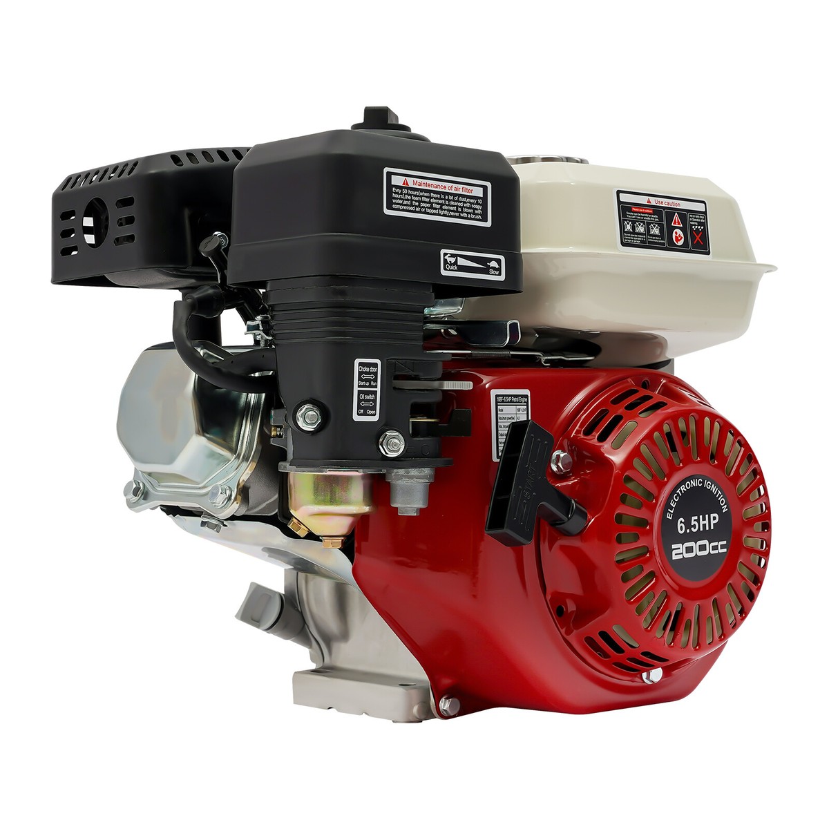 4-Stroke Gas Engine For Honda GX160 OHV Air Cooled Horizontal