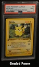 Pokemon Promo Pikachu Jungle 1st Ed. W Stamp PSA 9 (7617) 60/64