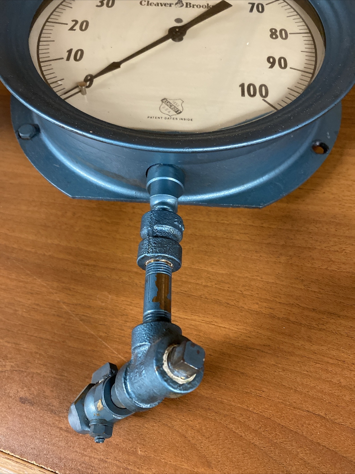 Cleaver brooks Boiler Pressure Gauge eBay