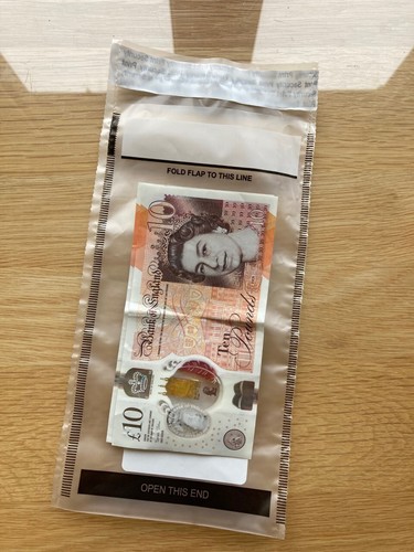 1000 x Plastic Tamper Evident Note, Bank Bags, Cash, Money - WHOLESALE PRICES - Picture 2 of 5