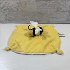 Burts Bees Lovey Bumble Bee Baby Security Blanket Yellow Lovey Organic Cotton