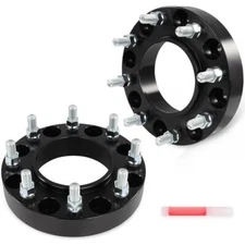 2x Front Hubcentric Wheel Spacers 8x180 1.5" For Silverado Sierra 2500 3500 HD