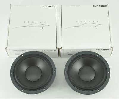 DYNAUDIO ESOTEC MW 172 A PAIR OF UNIQUE QUALITY WOOFERS 8'' / 20cm , BRAND  NEW
