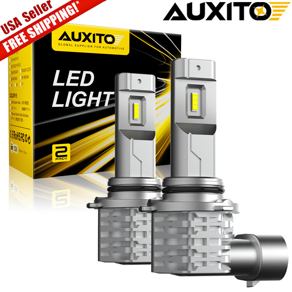 AUXITO 9005 9006 LED Bulbs AUXITO 9005/9006 LED Combo Headlight Bulbs - 4 Bulbs, Extremely White 6500K, 40,000LM 40000 Lumen Headlight Upgrade - Foto 2