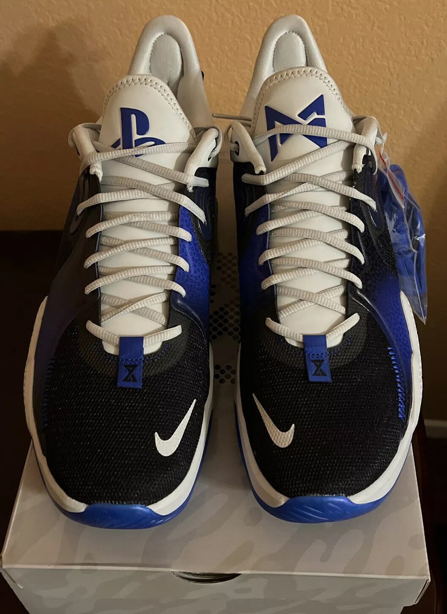 Nike Paul George PG 5 x Playstation 5 CW3144-400 Size 8 | eBay