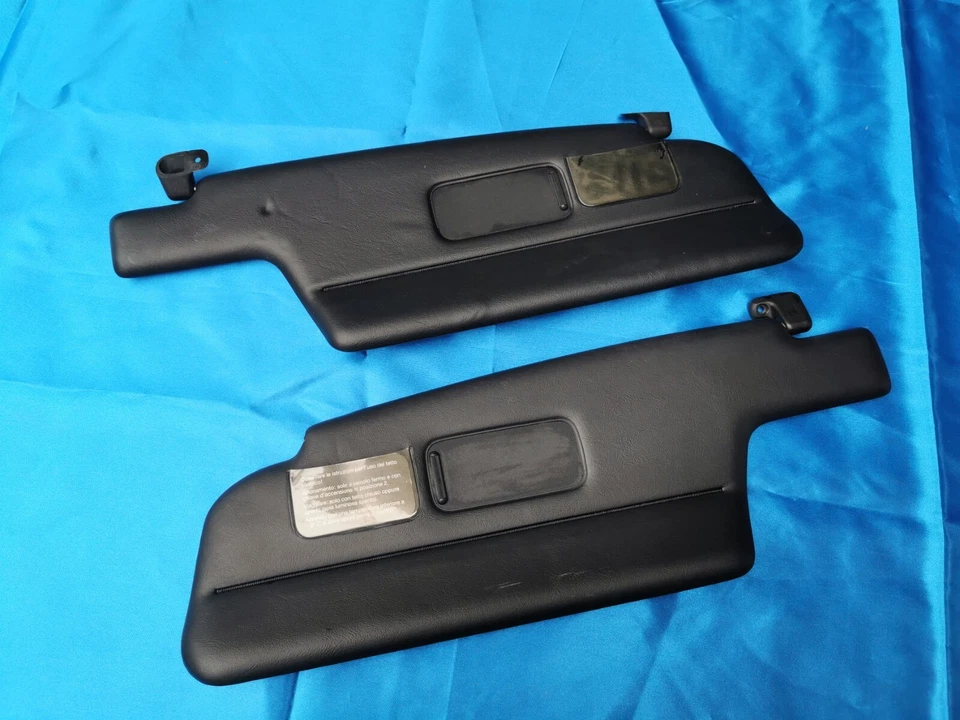 Lamborghini Urraco Coppia alette parasole bendine destro sinistro con specchio  Foto 2 de 4