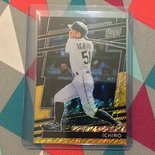 Ichiro Suzuki #54 mariners 3/5 made 2024 panini national Vip black Gold Prizm