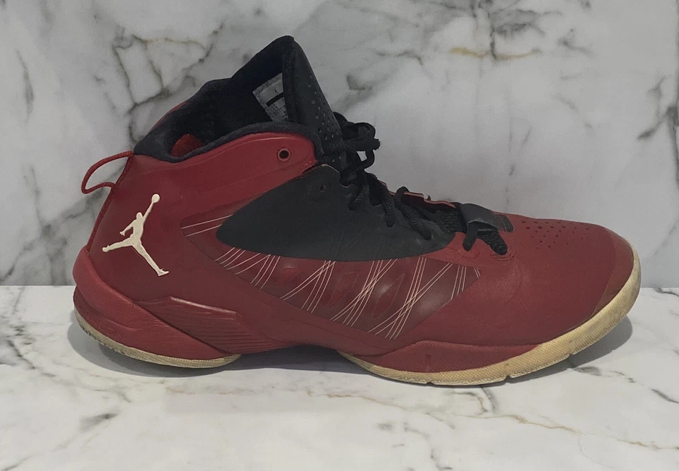 Nike Air Jordan Fly Wade 2 винтажные 2011-2012 #514340-601 спортзал красный мужской размер 11 - Изображение 3 из 4