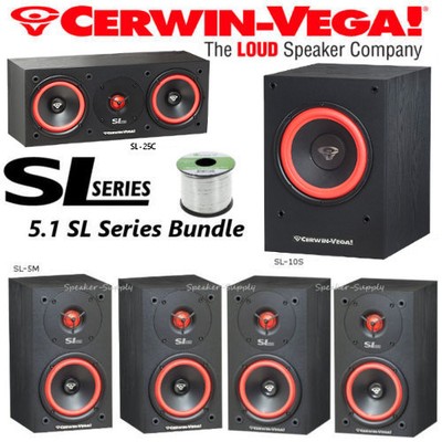 cerwin vega 5.1 surround sound system