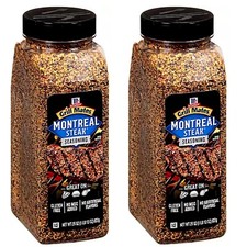 2-pack McCormick Grill Mates Montreal Steak Seasoning 29oz each