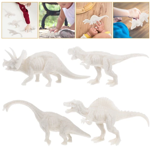  Set of 3 Dinosaurier-Modellspielzeug Kleinkind Mini-Dinosaurier-Modell