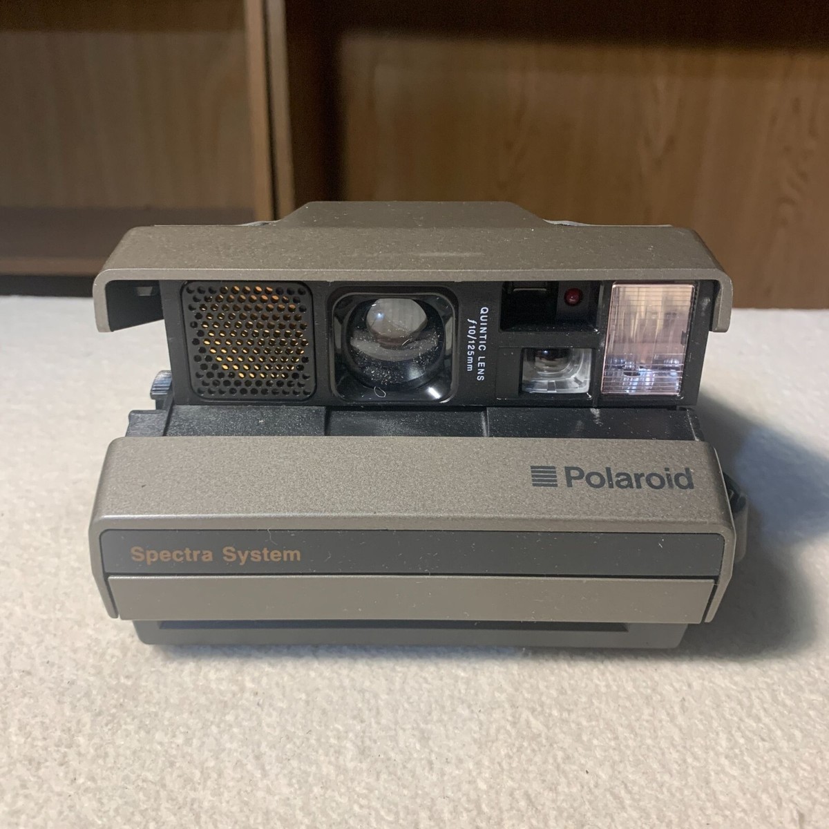 Polaroid Spectra System Instant Film Camera Flash Vintage Untested  Photo