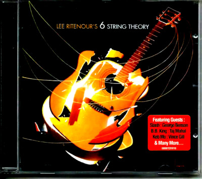LEE RITENOUR´S  6 STRING THEORY  CD  and Guests, Bonamassa, Slash, Mo, u.v.a.