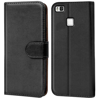 Schutz Hülle Für Huawei P9 Lite Handy Klapp Schutz Tasche Book Slim Flip Case