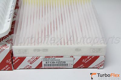 SEKISON出品 Toyota Scion Lexus Genuine Air & Cabin Filter Kit 17801-YZZ06