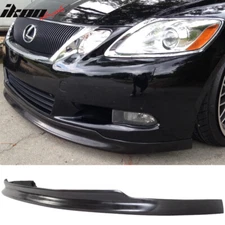 Fits 08-11 Lexus GS350 GS460 TTE Style Front Bumper Lip Spoiler Unpainted PU