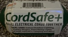 Cordsafe Electrical Cord Protector Holds Extension Cord Together SAFETY PRODUCT
