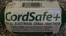 Cordsafe+ Electrical Cord Protector Holds Extension Cord Together SAFETY PRODUCT
