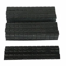 1 BOX WHEEL WEIGHTS 1/4 OZ. STICK ON ADHESIVE TAPE 156 OZ. 624 PIECES BLACK