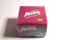 VINTAGE 1995 JAMES INDUSTRIE METAL ORIGINAL SLINKY 50TH ANNIVERSARY - NEW SEALED
