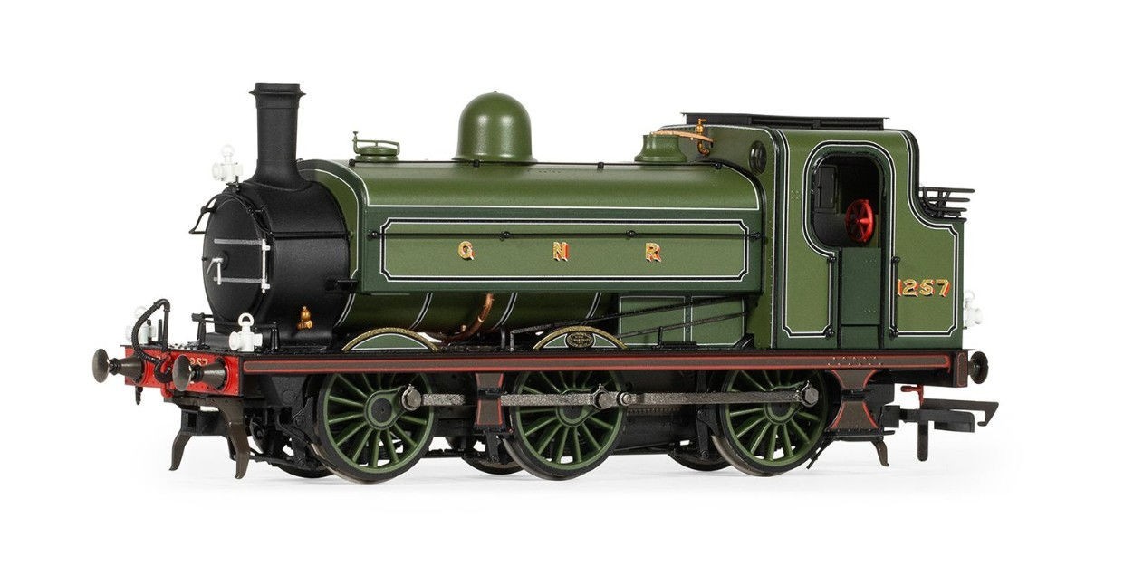 Hornby R30365 GNR Class J13 0-6-0ST 1257 DCC Ready OO Gauge - Image 4