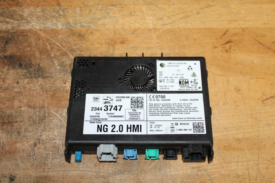 CADILLAC ESCALADE 14-16 OEM HMI HUMAN INTERFACE NAVIGATION GPS MODULE COMPUTER - image 2 of 4